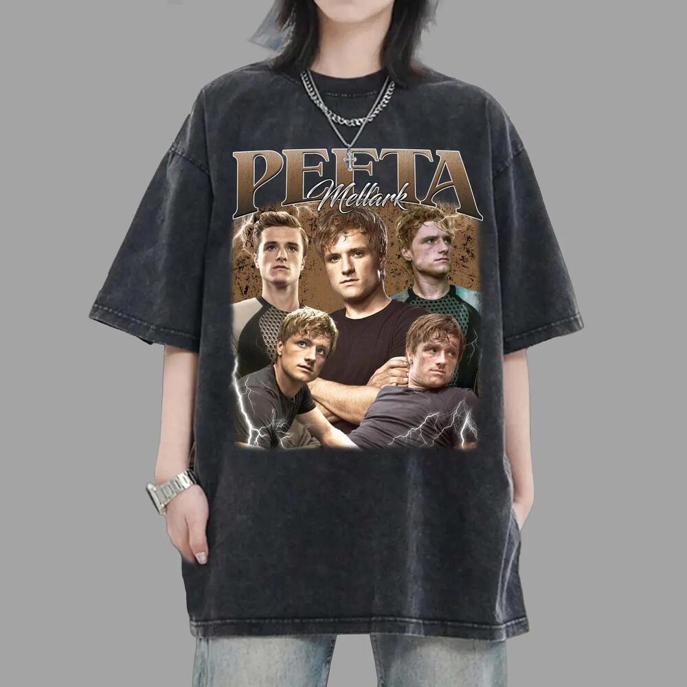 Peeta Melark Shirt Retro 90S Movie Tee